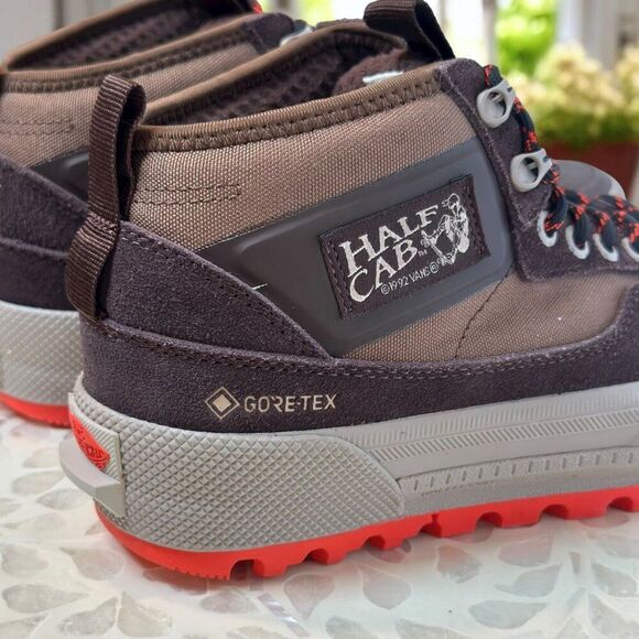 Vans MTE Half Cab GORE-TEX Bitter Chocolate Brown Men 5.5 / W 7 All-Trac Boots - Picture 7 of 14